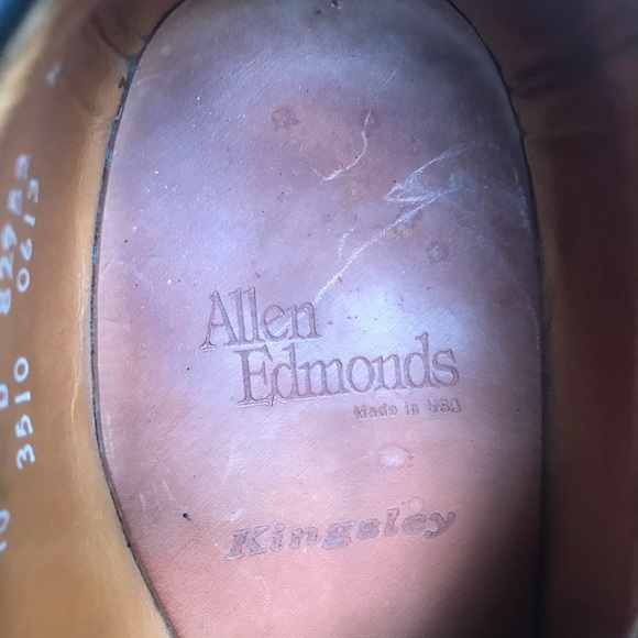 ALLEN EDMOND Kingsley Leather Brogue Split Toe main image 4